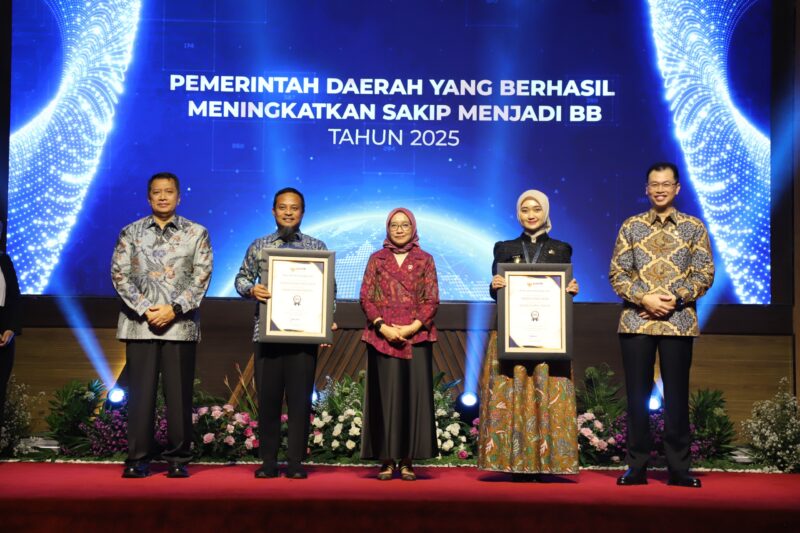 ajang SAKIP dan Zona Integritas (ZI) Award 2025 yang digelar di Aula Kementerian PANRB, Jakarta, Rabu (11/2/2026). Foto: Doc.